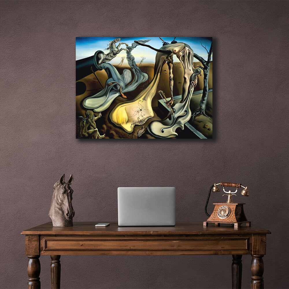 Reproduction The evening spider promises hope Salvador Dali Reproduction Canvas Wall Art Print