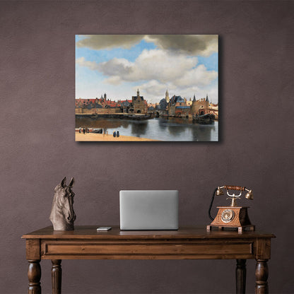 Reproduction Delta view Reproduction Canvas Wall Art Print