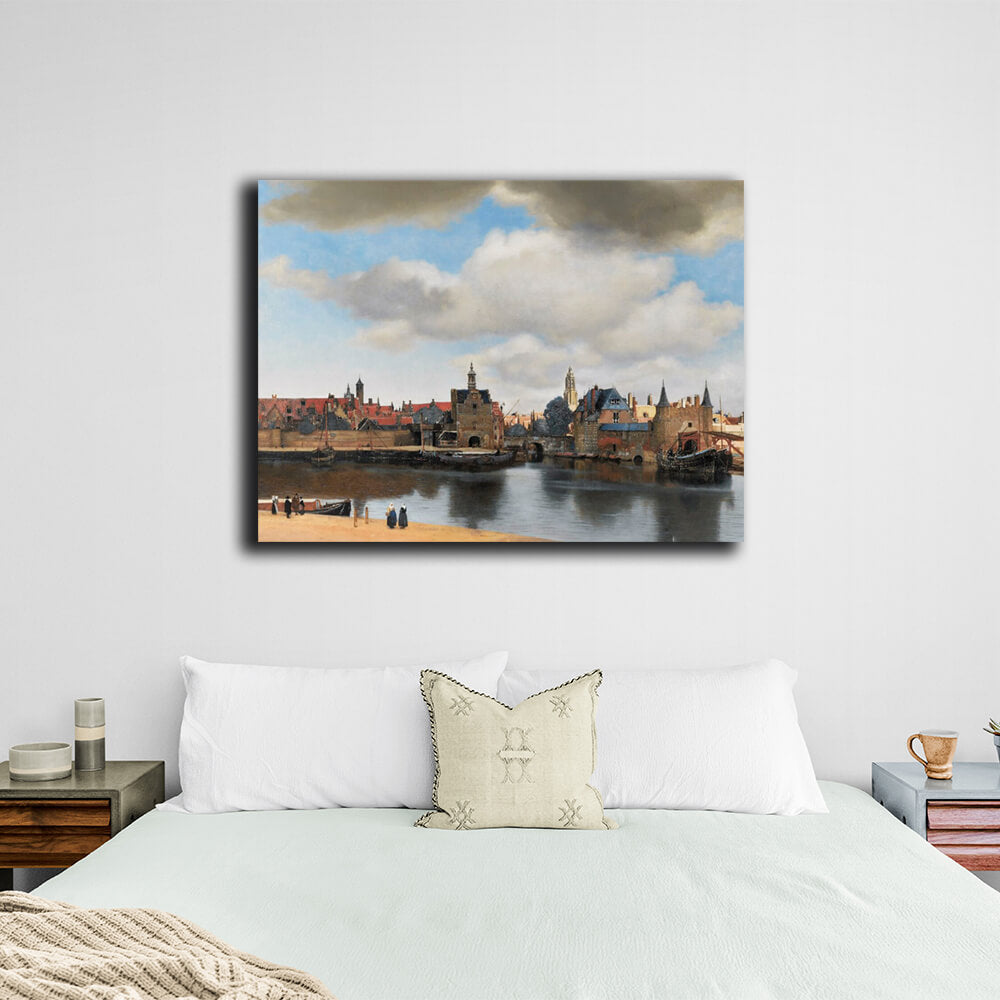 Reproduction Delta view Reproduction Canvas Wall Art Print