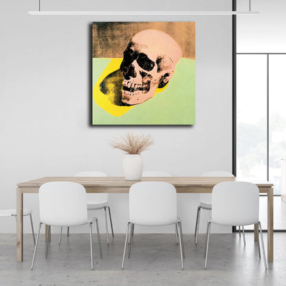 Reproduction The skull Reproduction Canvas Wall Art Print