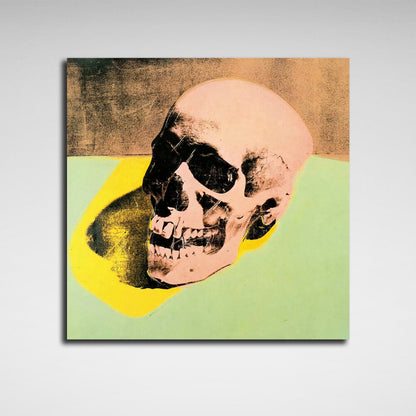 Reproduction The skull Reproduction Canvas Wall Art Print