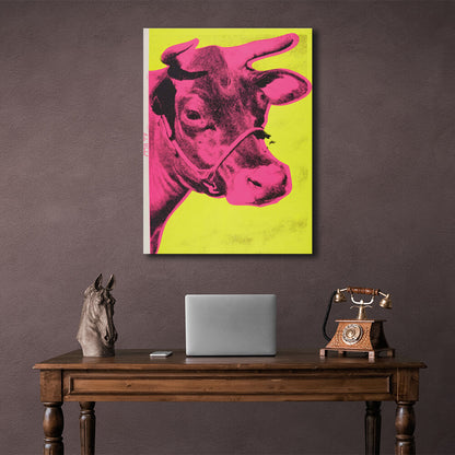 Reproduction Cow Reproduction Canvas Wall Art Print