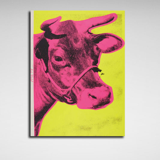 Reproduction Cow Reproduction Canvas Wall Art Print