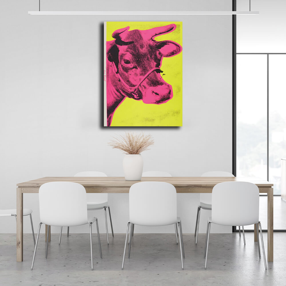 Reproduction Cow Reproduction Canvas Wall Art Print