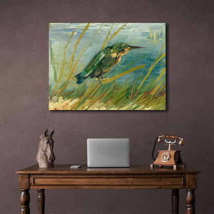 Reproduction Kingfisher Reproduction Canvas Wall Art Print