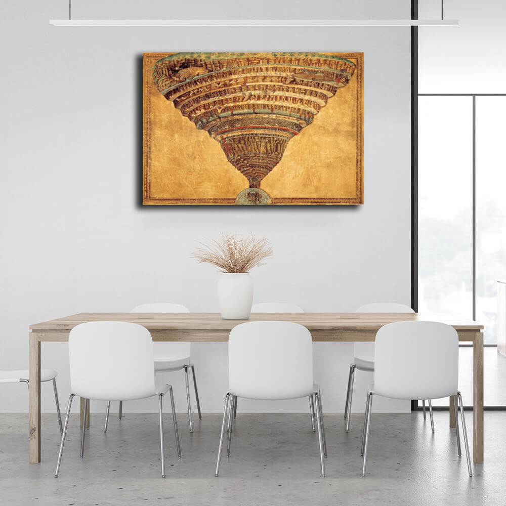 Reproduction Inferno Reproduction Canvas Wall Art Print