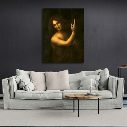 Reproduction John the Baptist Reproduction Canvas Wall Art Print