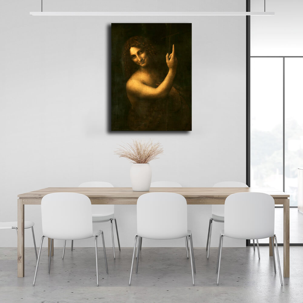 Reproduction John the Baptist Reproduction Canvas Wall Art Print