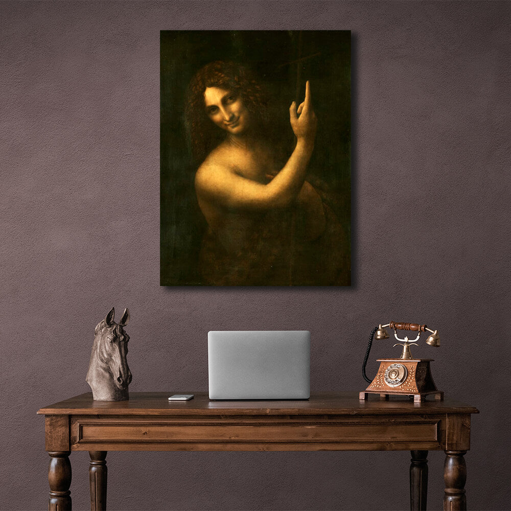 Reproduction John the Baptist Reproduction Canvas Wall Art Print