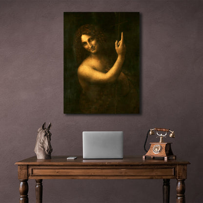 Reproduction John the Baptist Reproduction Canvas Wall Art Print