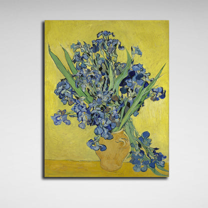 Reproduction Irises Reproduction Canvas Wall Art Print