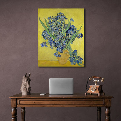 Reproduction Irises Reproduction Canvas Wall Art Print