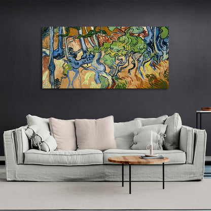 Reproduction Tree roots Reproduction Canvas Wall Art Print