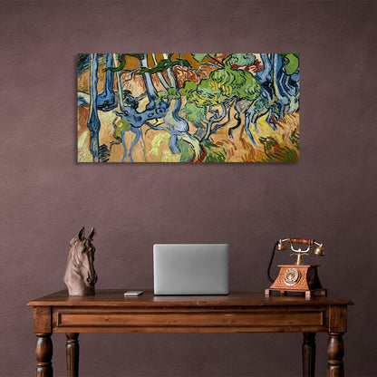 Reproduction Tree roots Reproduction Canvas Wall Art Print