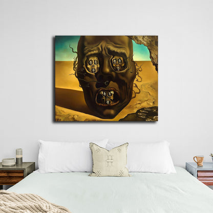 Reproduction The face of war Reproduction Canvas Wall Art Print