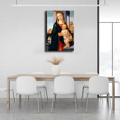 Reproduction Madonna and Child Reproduction Canvas Wall Art Print