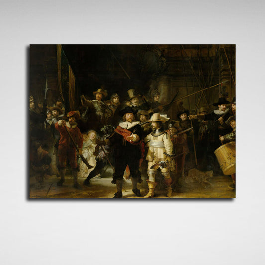 Reproduction Nightwatch Reproduction Canvas Wall Art Print