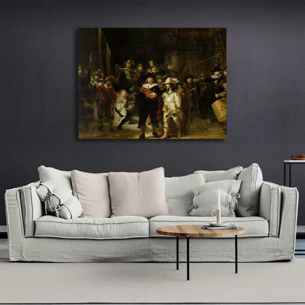 Reproduction Nightwatch Reproduction Canvas Wall Art Print