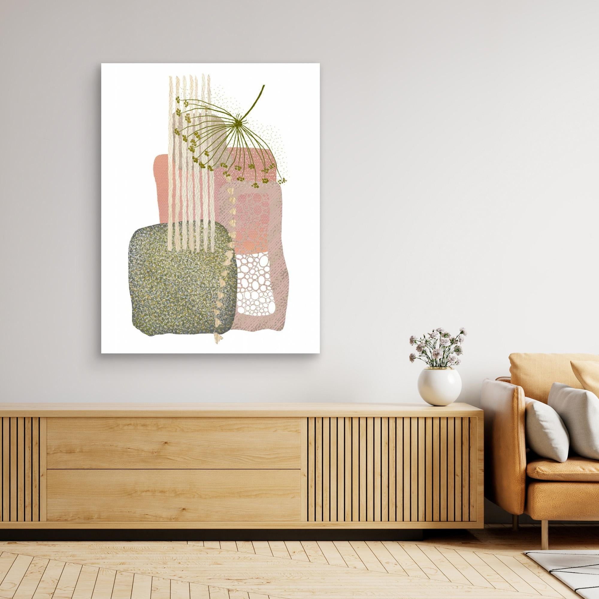 Delicate Pink and Green-3