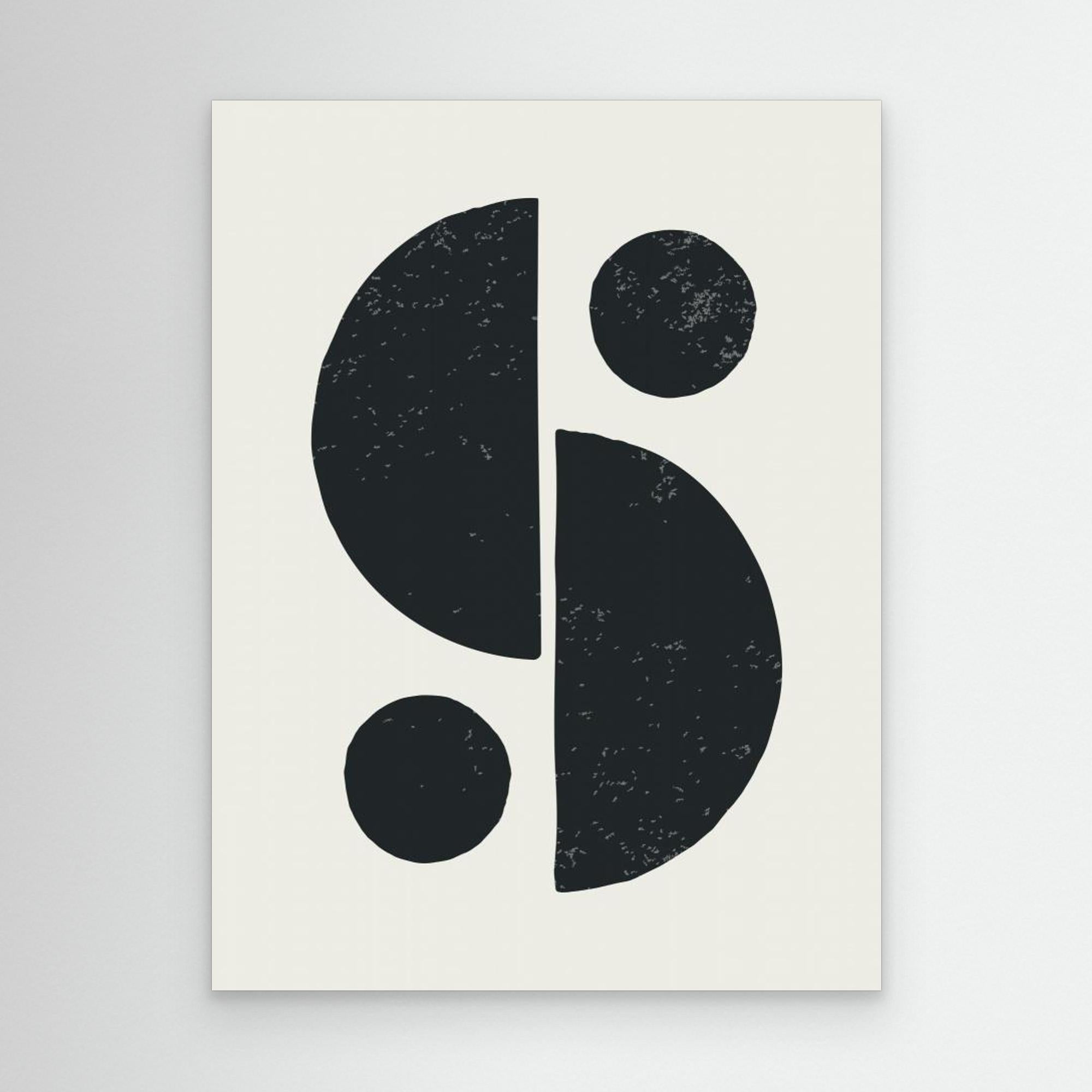 Black Abstract Shapes