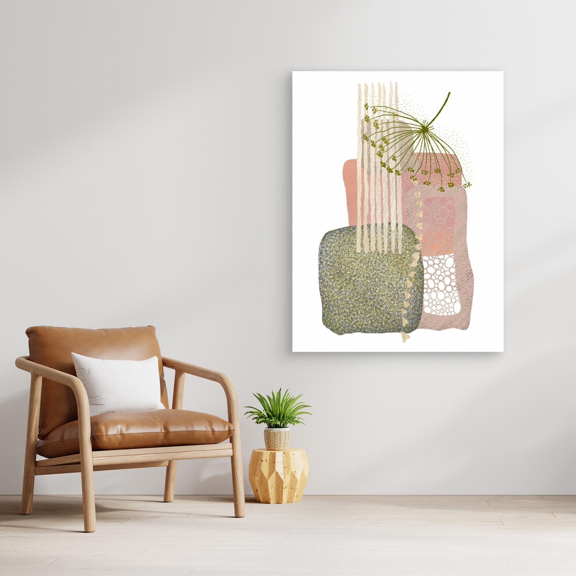 Delicate Pink and Green-3