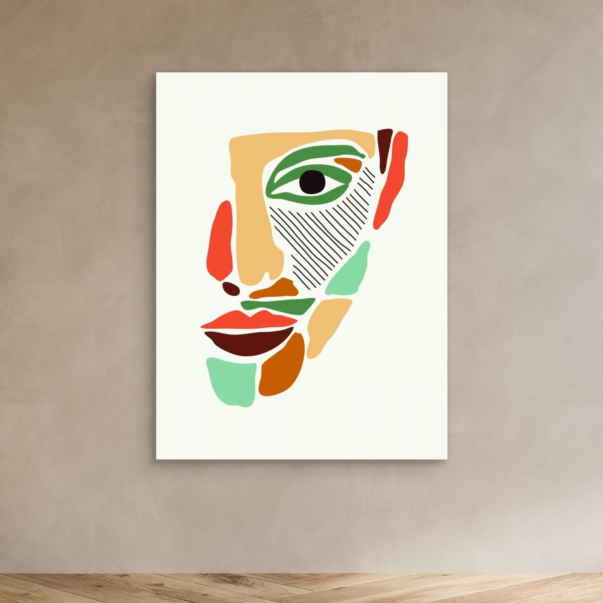 Color Abstract Faces 