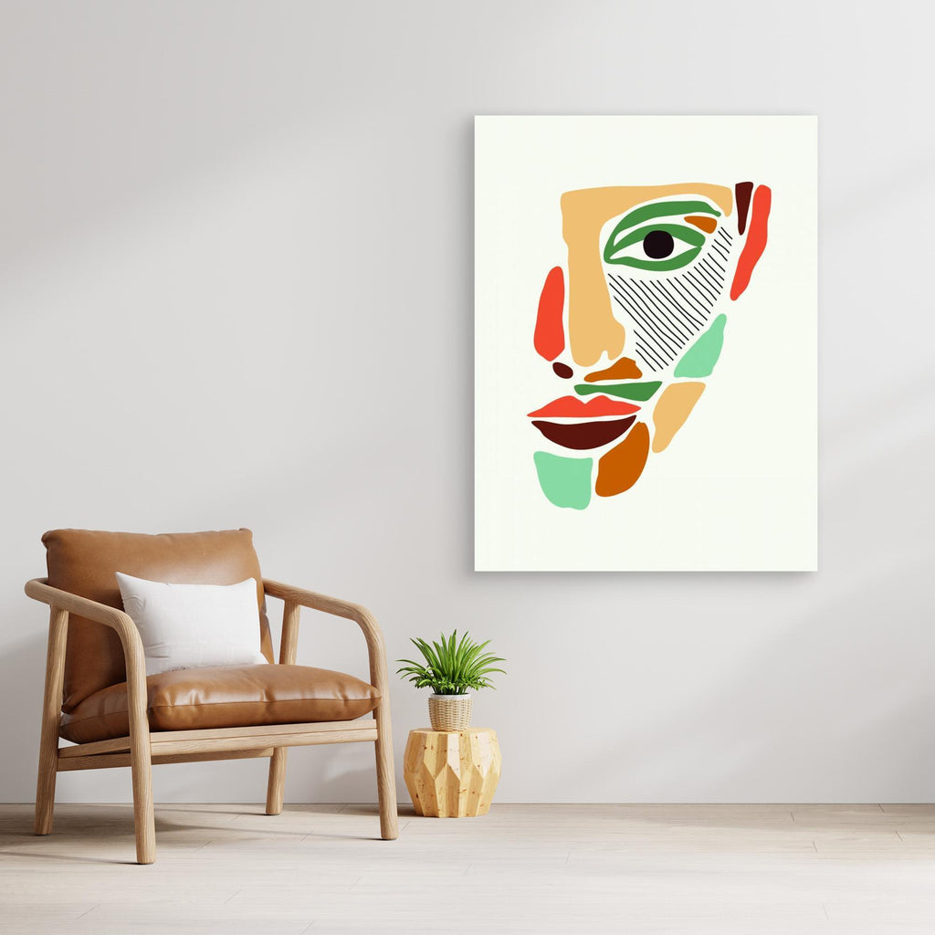 Color Abstract Faces 