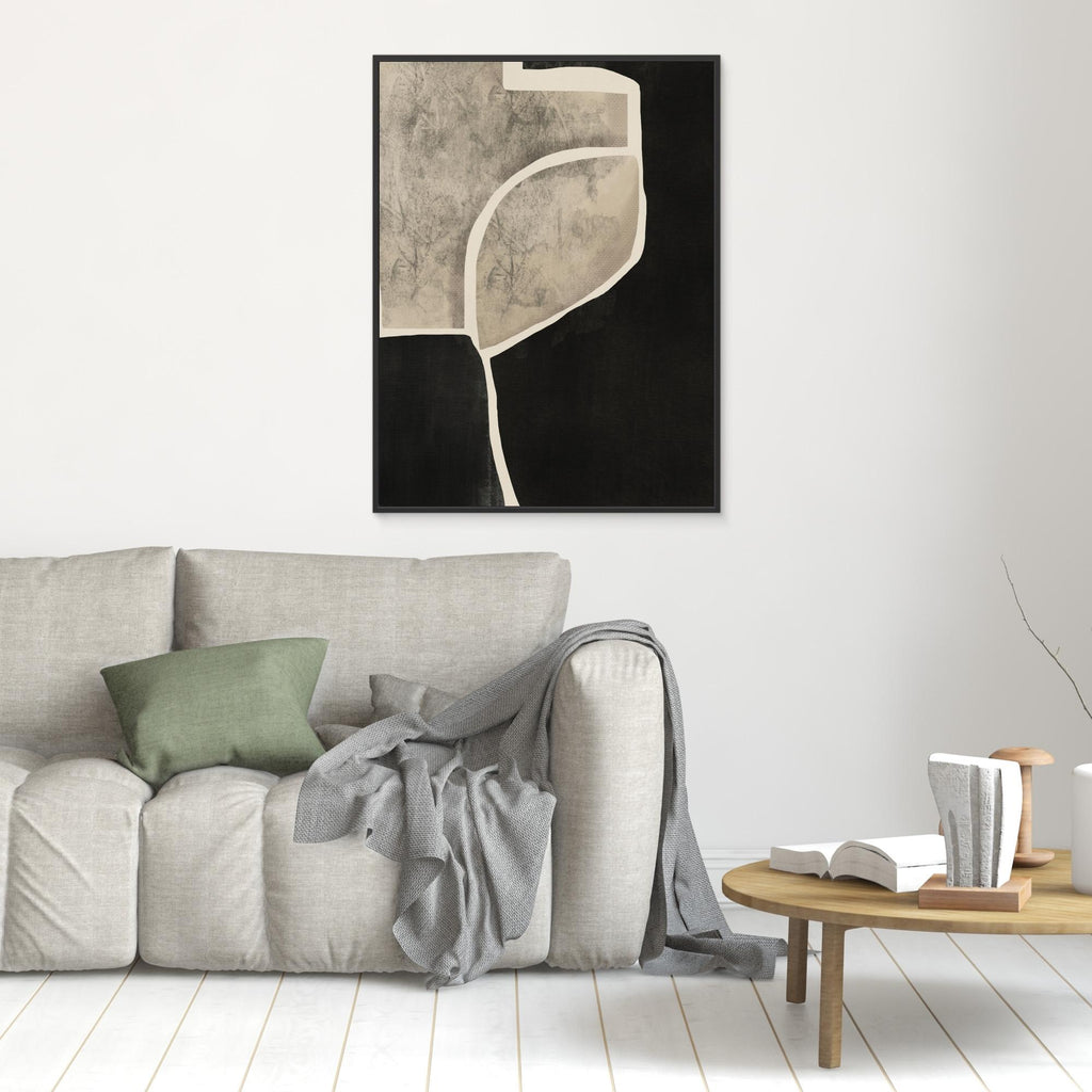 Black Abstract Mosaic