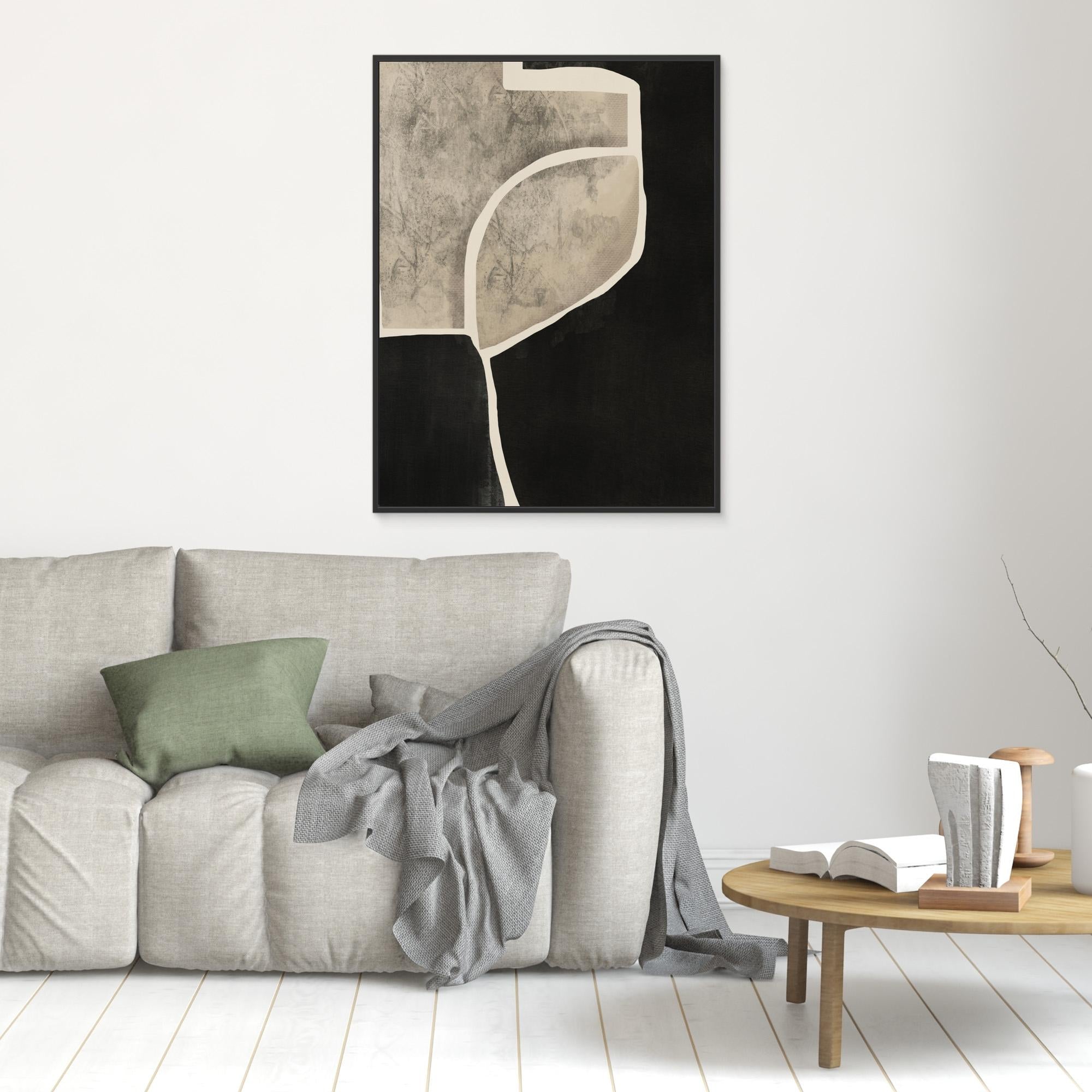 Black Abstract Mosaic