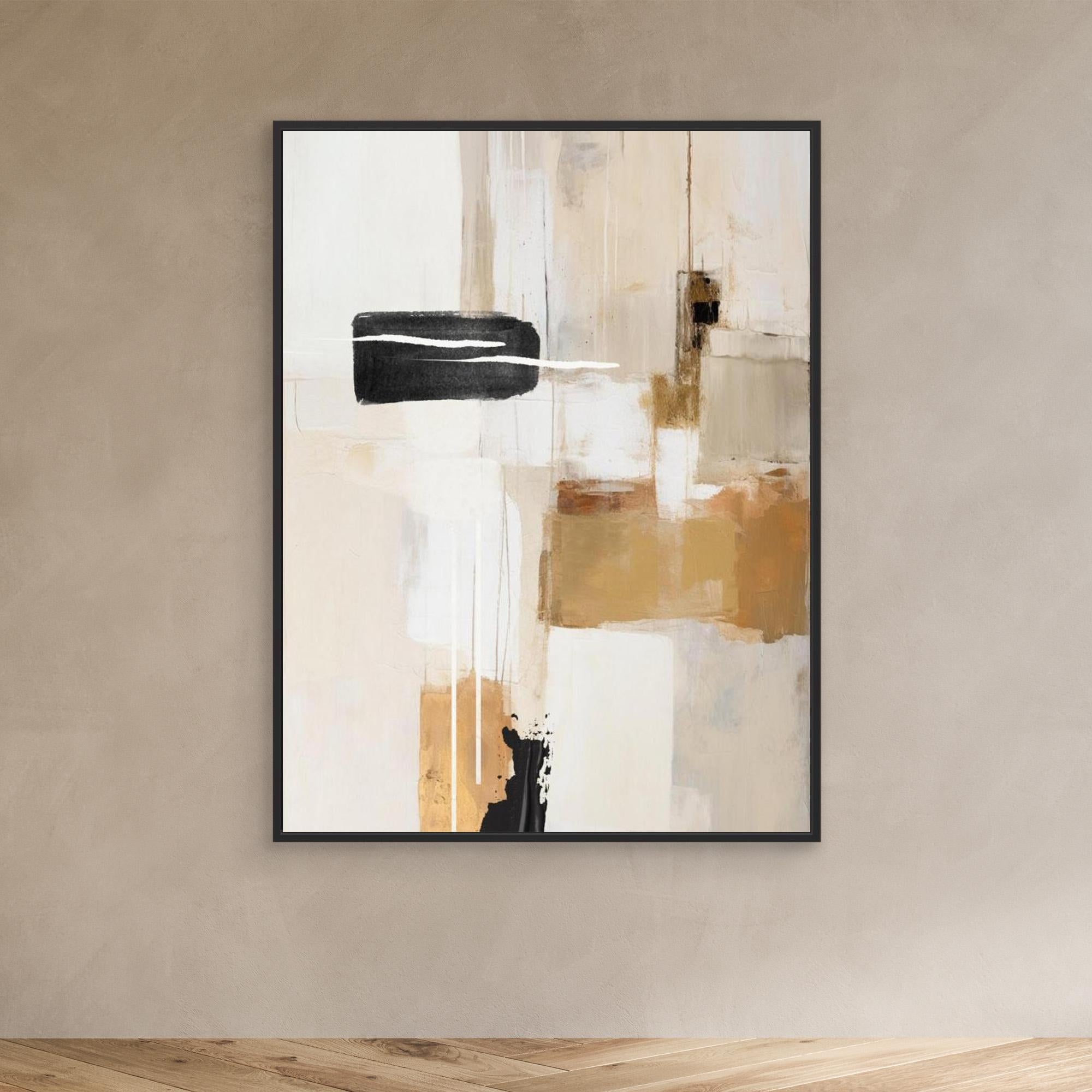 Abstract In Beige 1