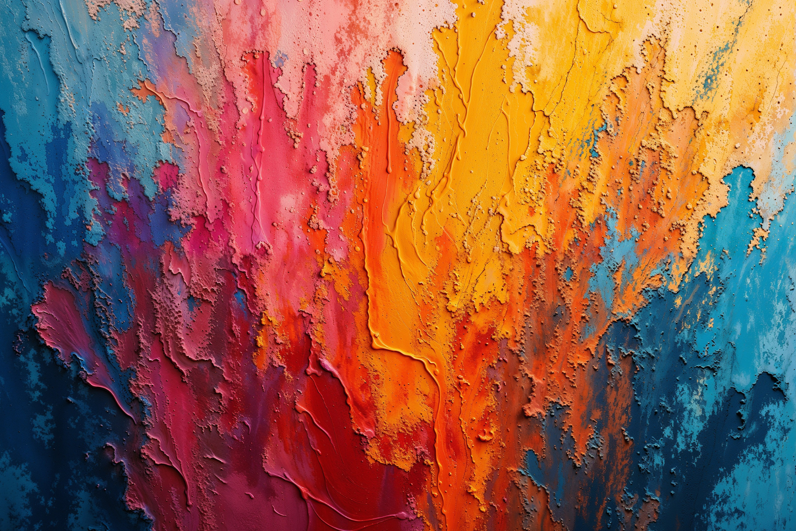 Vibrant Abstract Wall Art Canvas