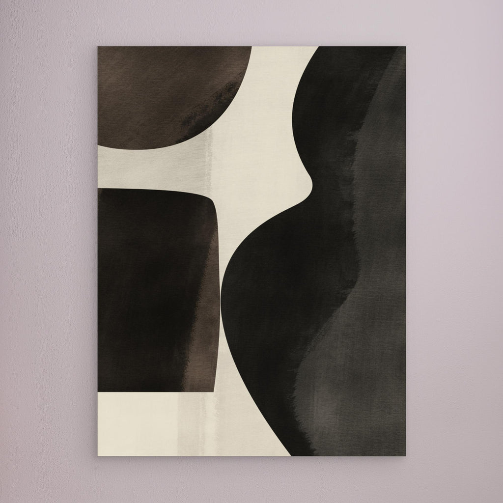 Black Abstract Collage 