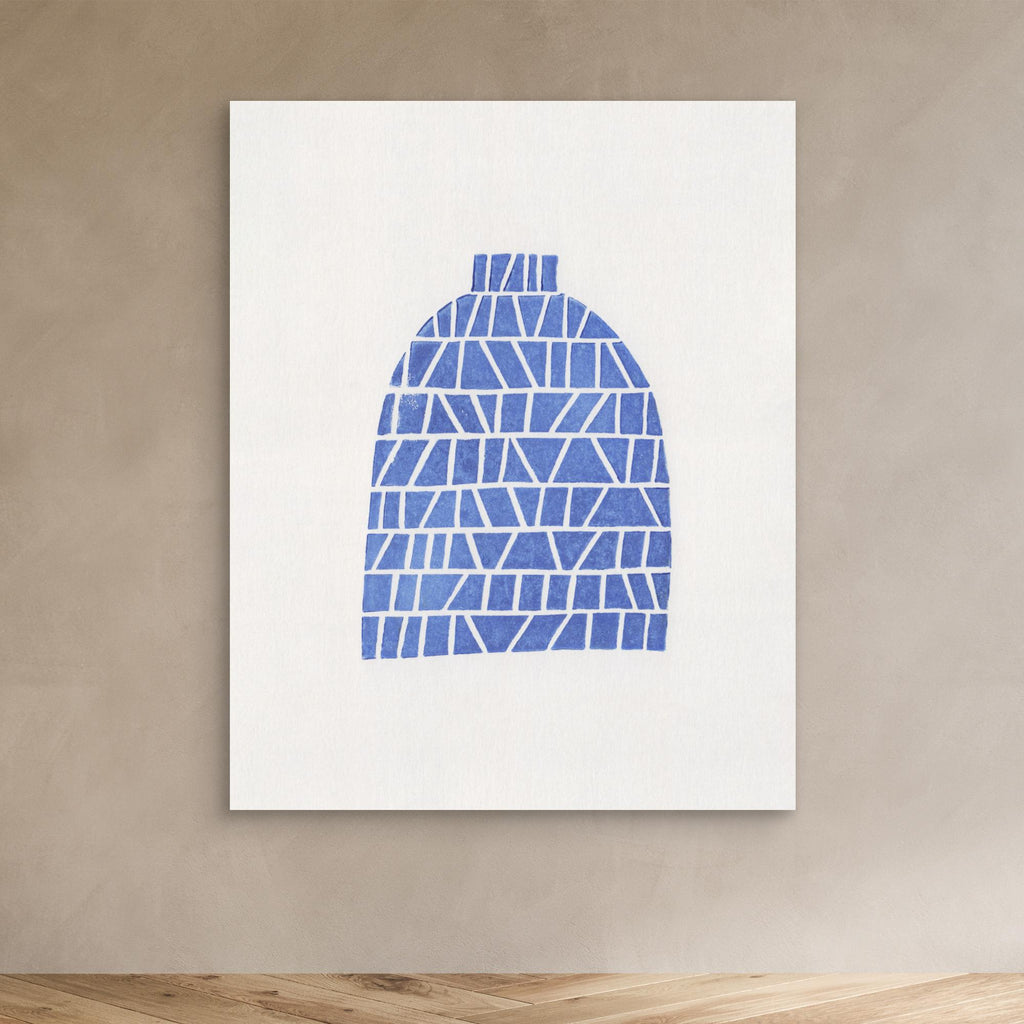 Linocut Vase