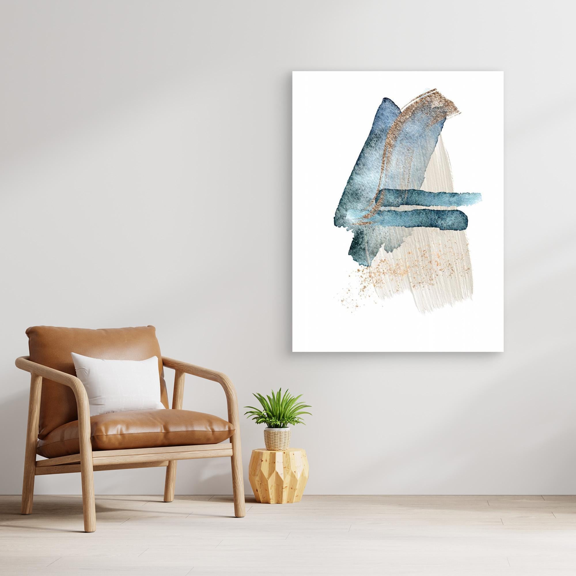 Atlantic Blue Abstract