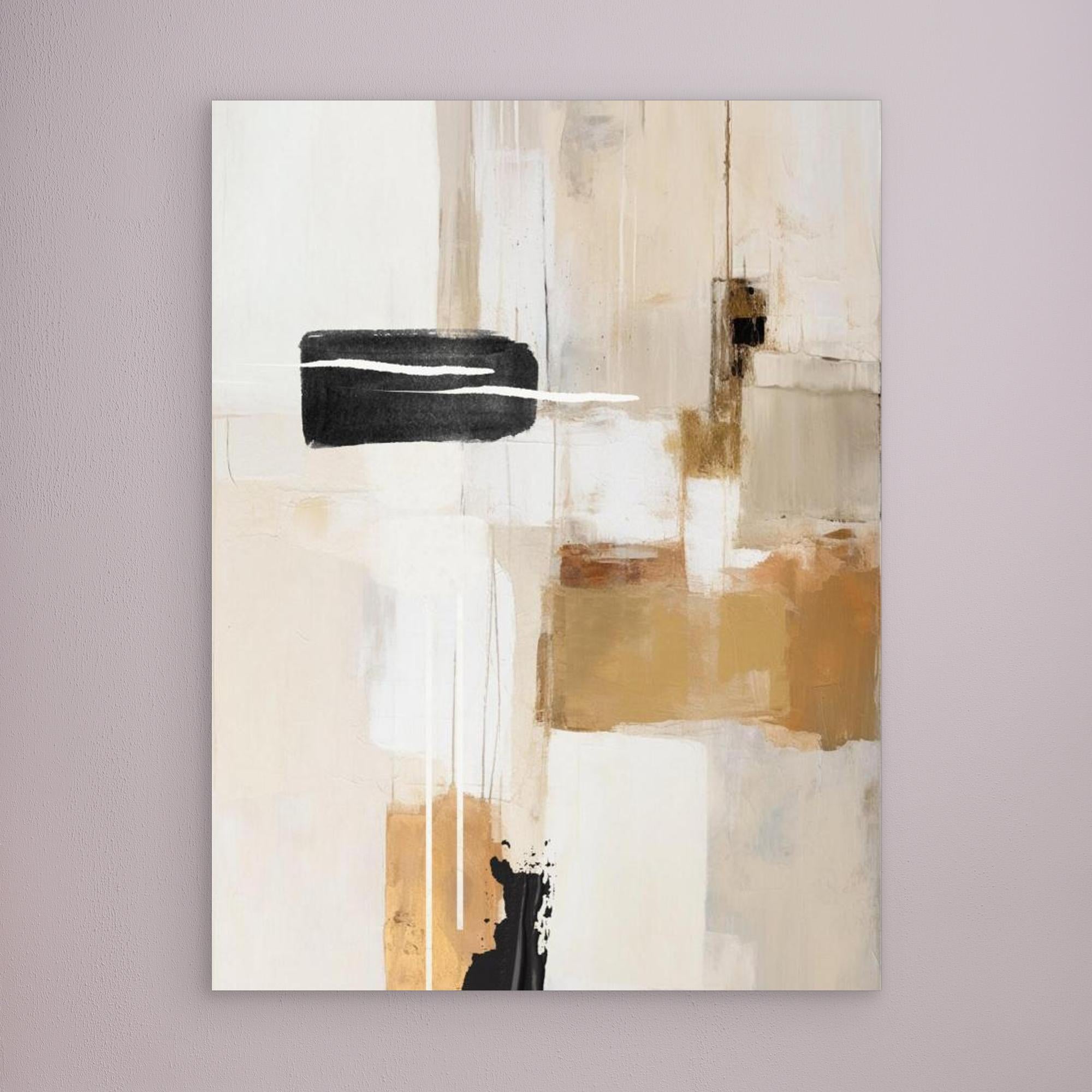 Abstract In Beige 1