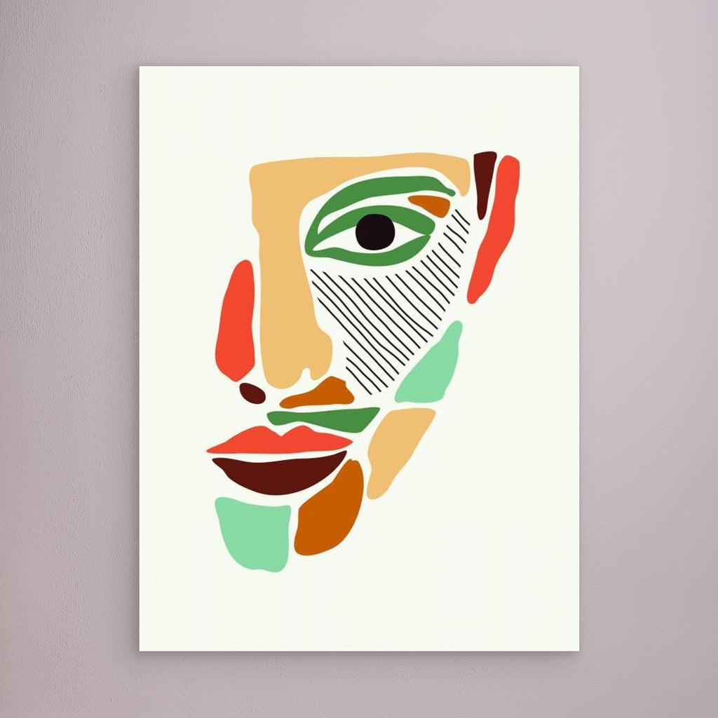Color Abstract Faces 