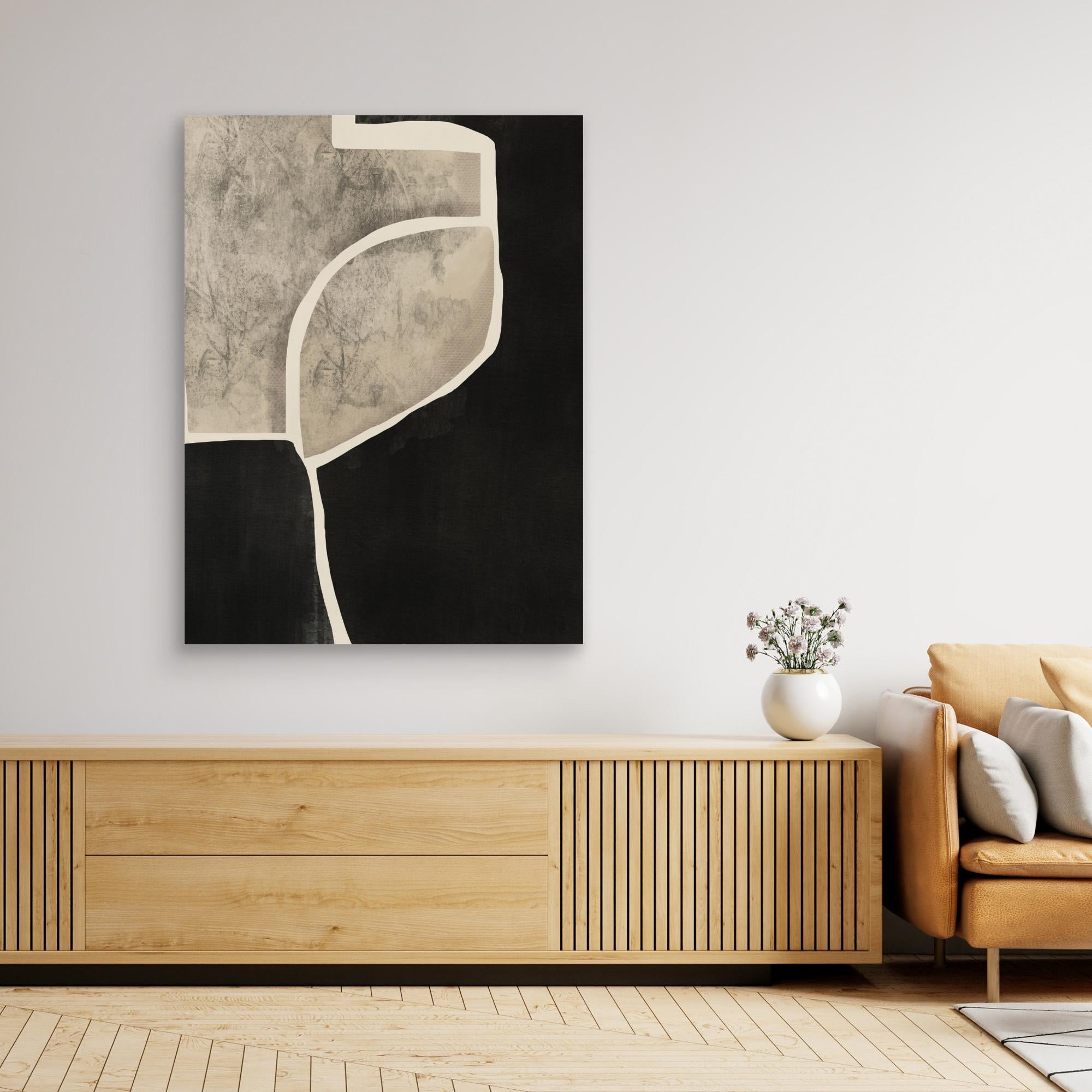 Black Abstract Mosaic