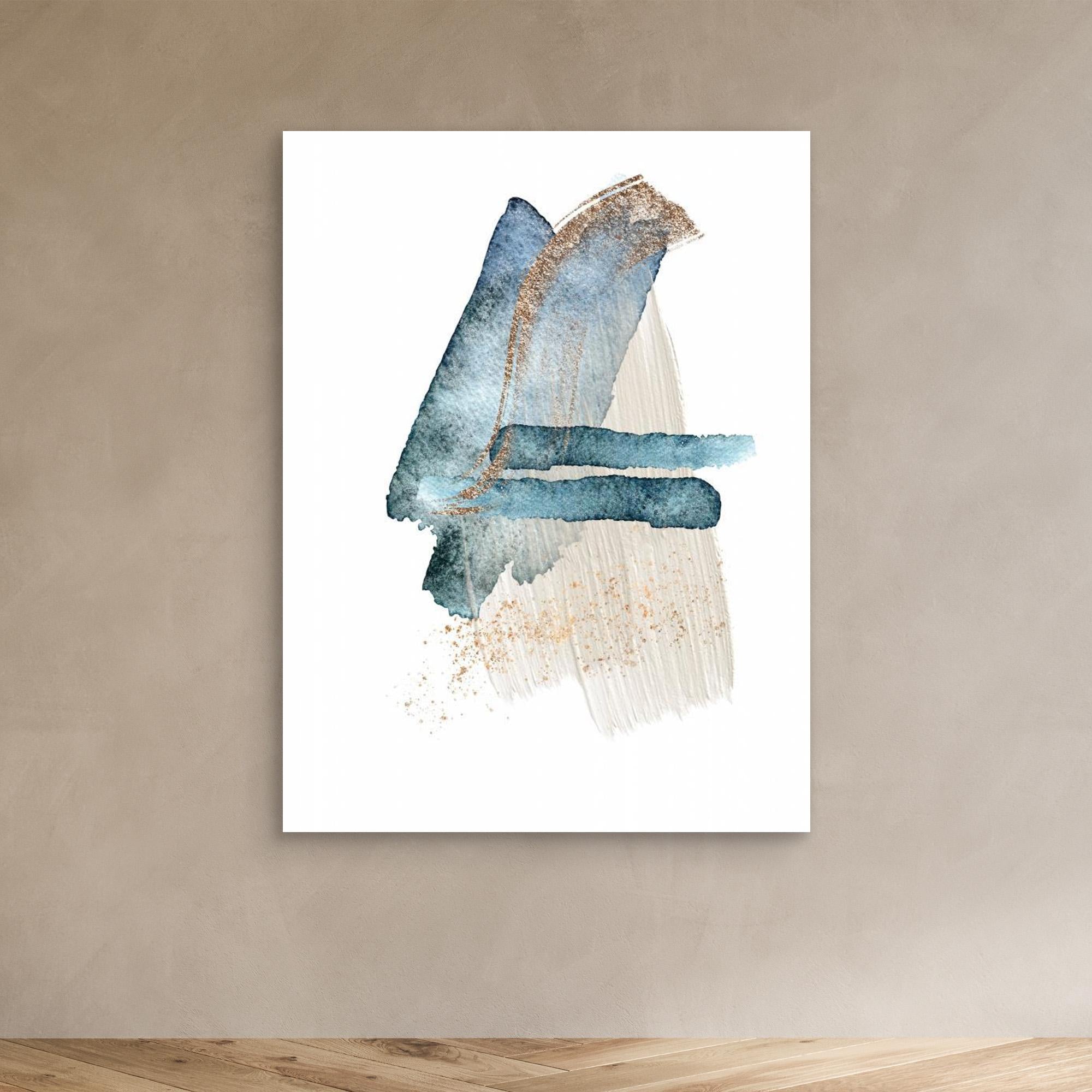 Atlantic Blue Abstract