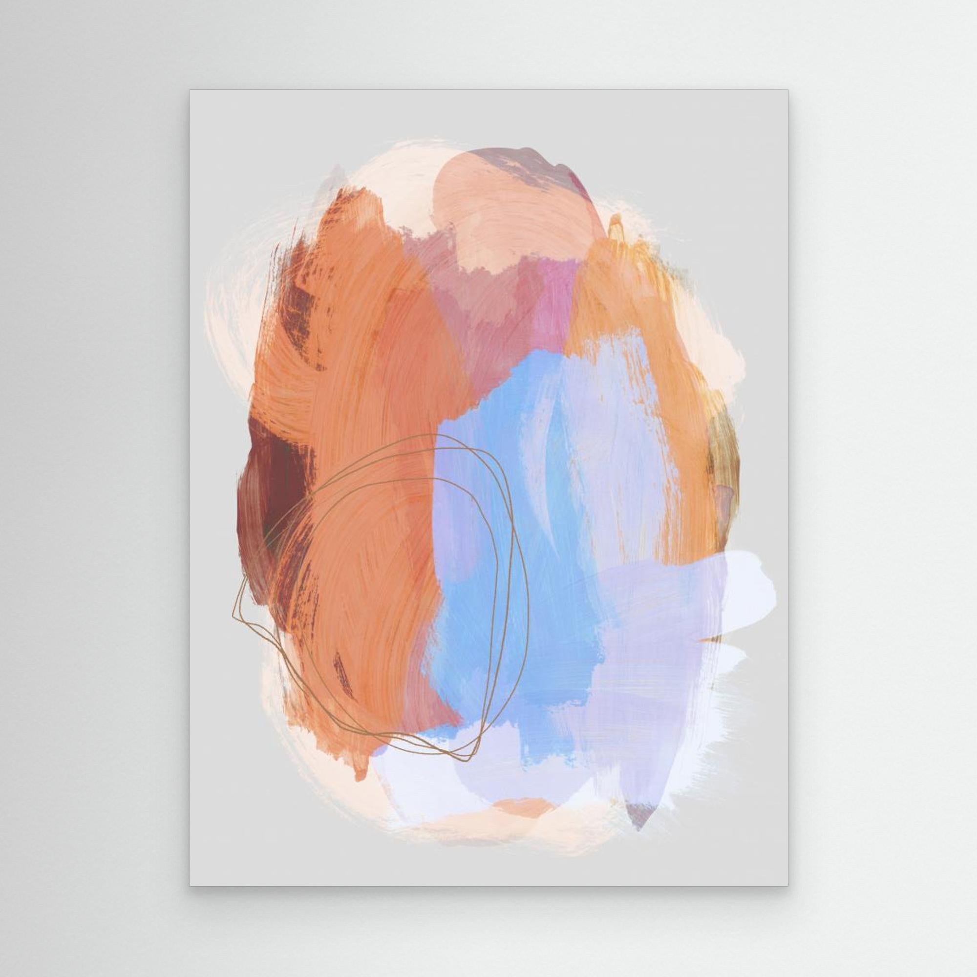 Abstract Brush Strokes