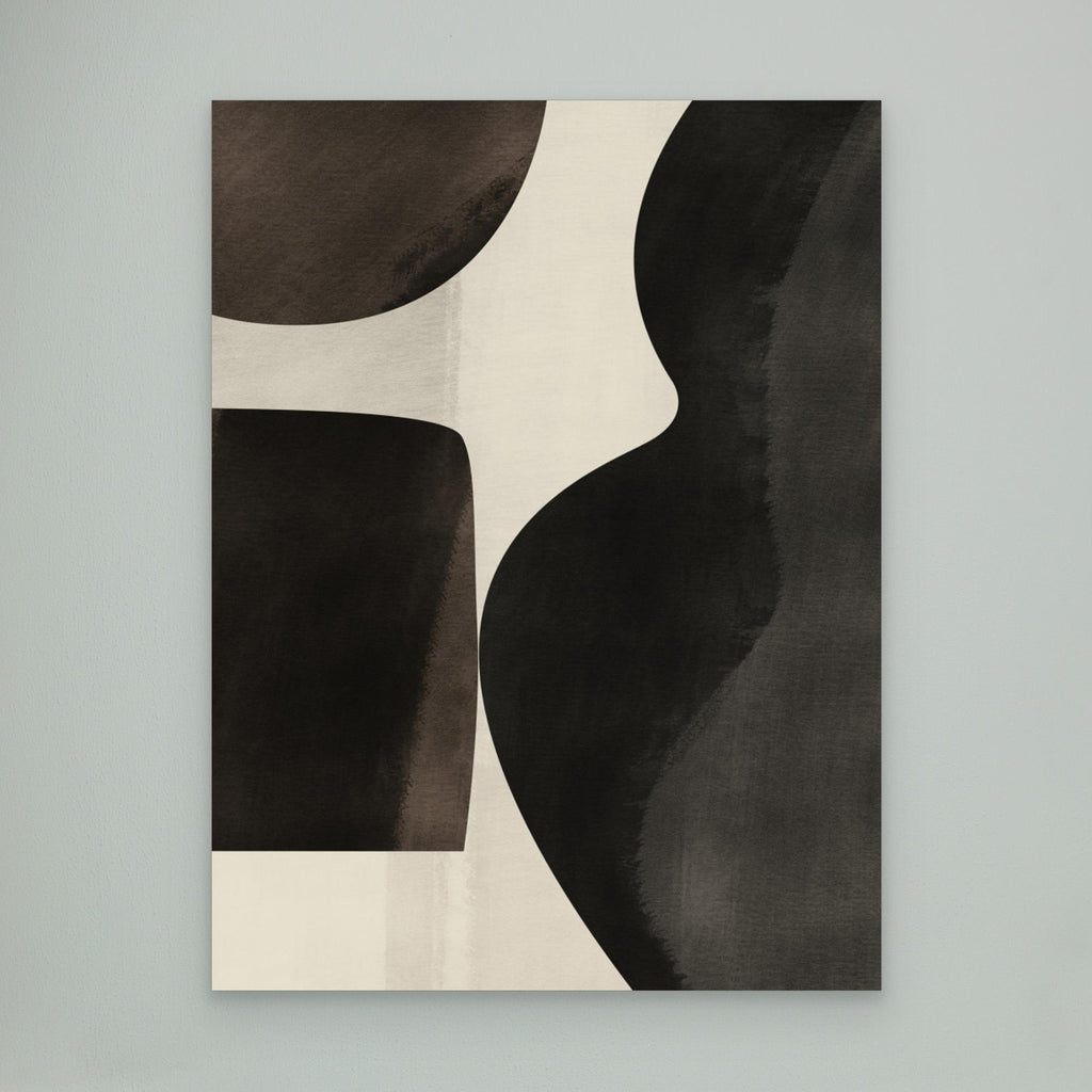 Black Abstract Collage 