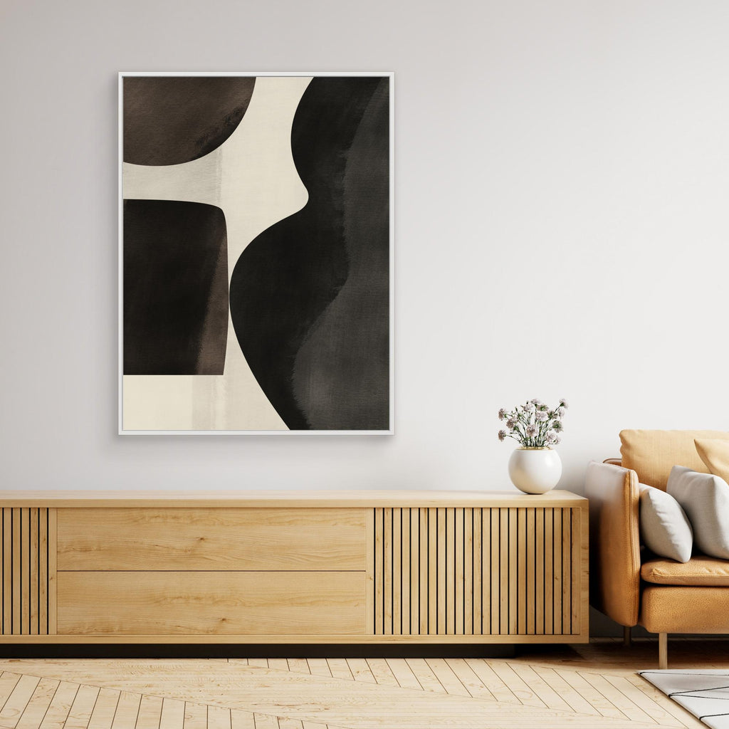 Black Abstract Collage 