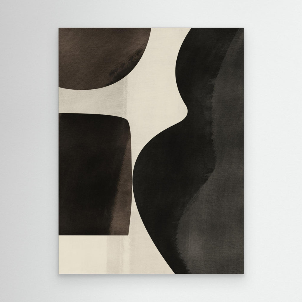 Black Abstract Collage 