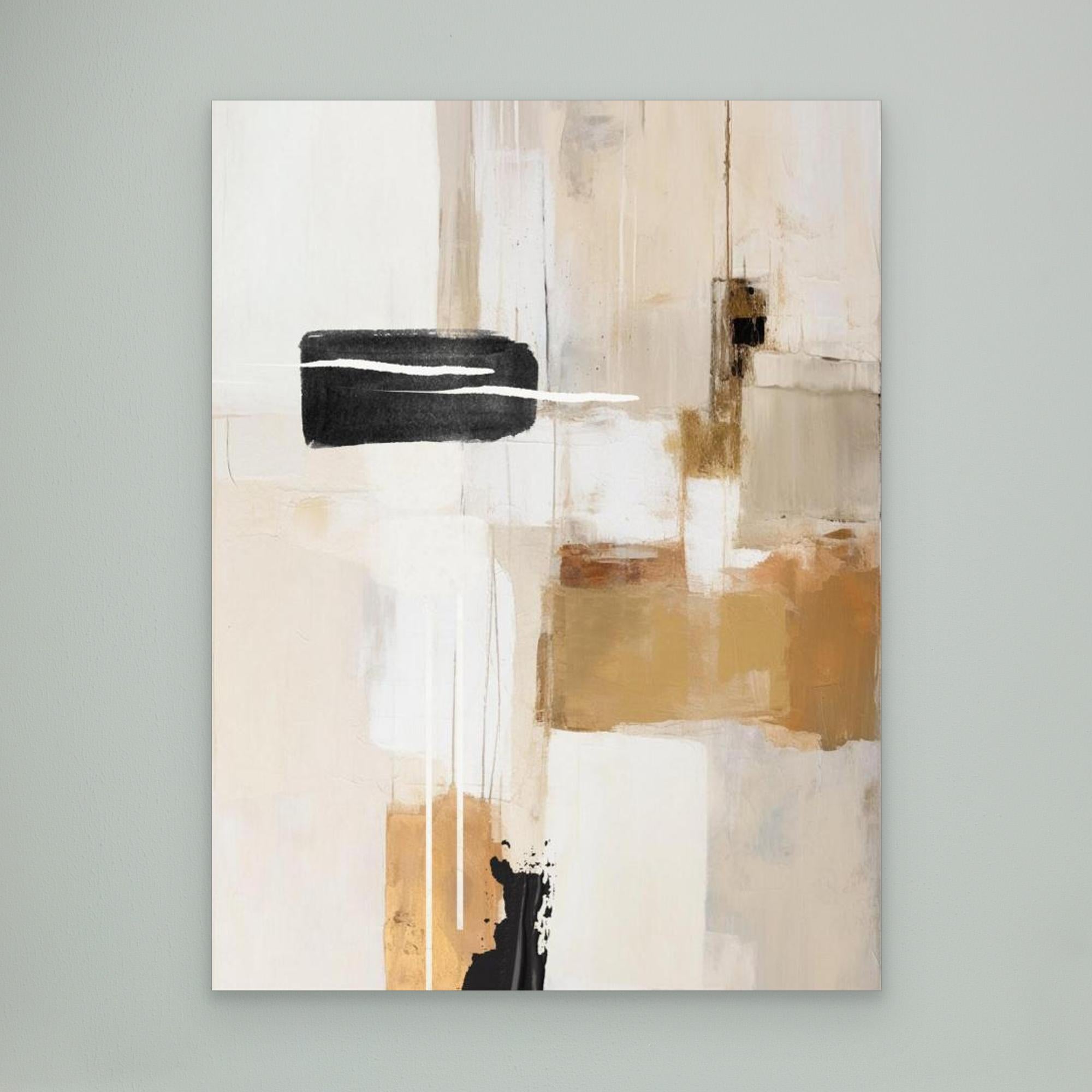 Abstract In Beige 1