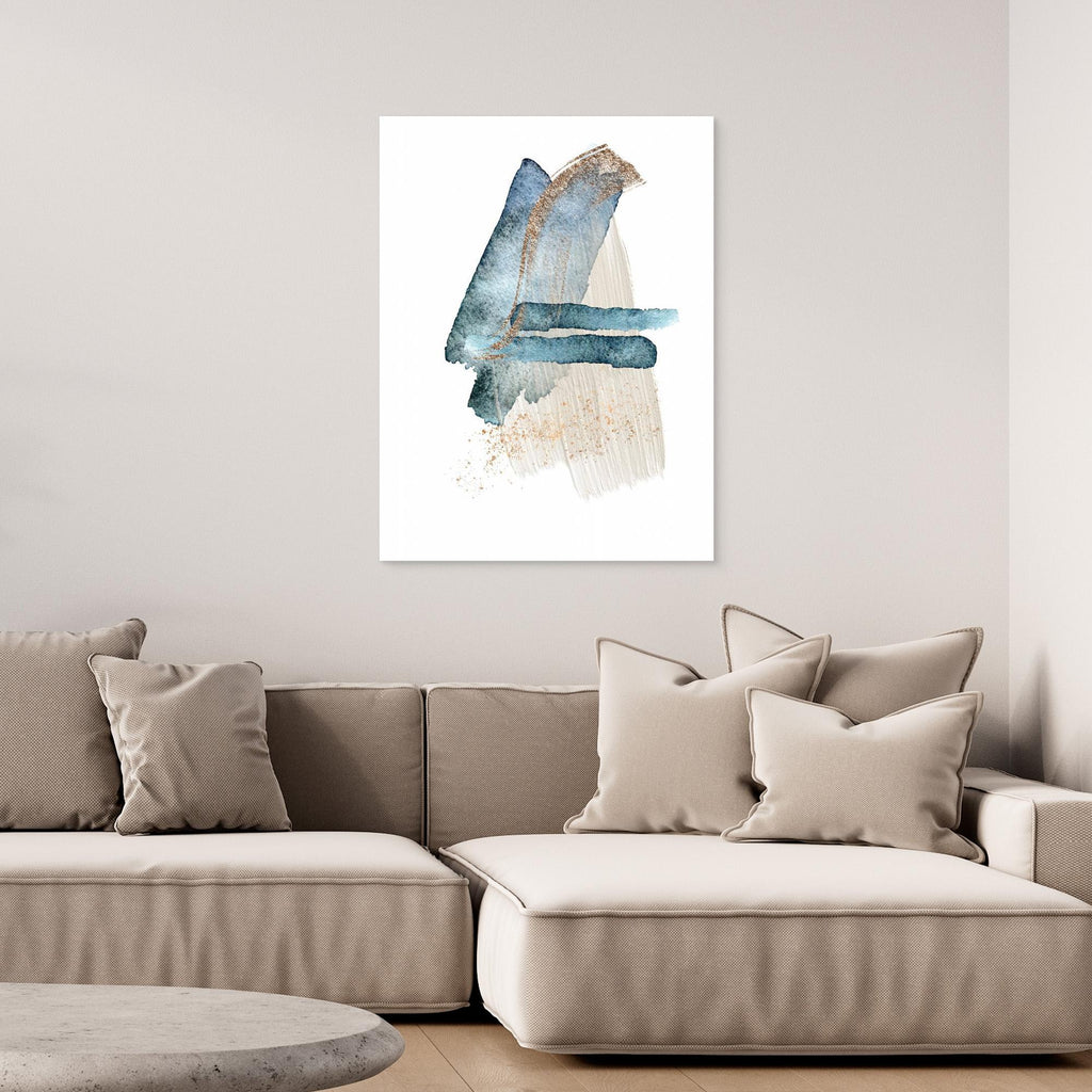 Atlantic Blue Abstract