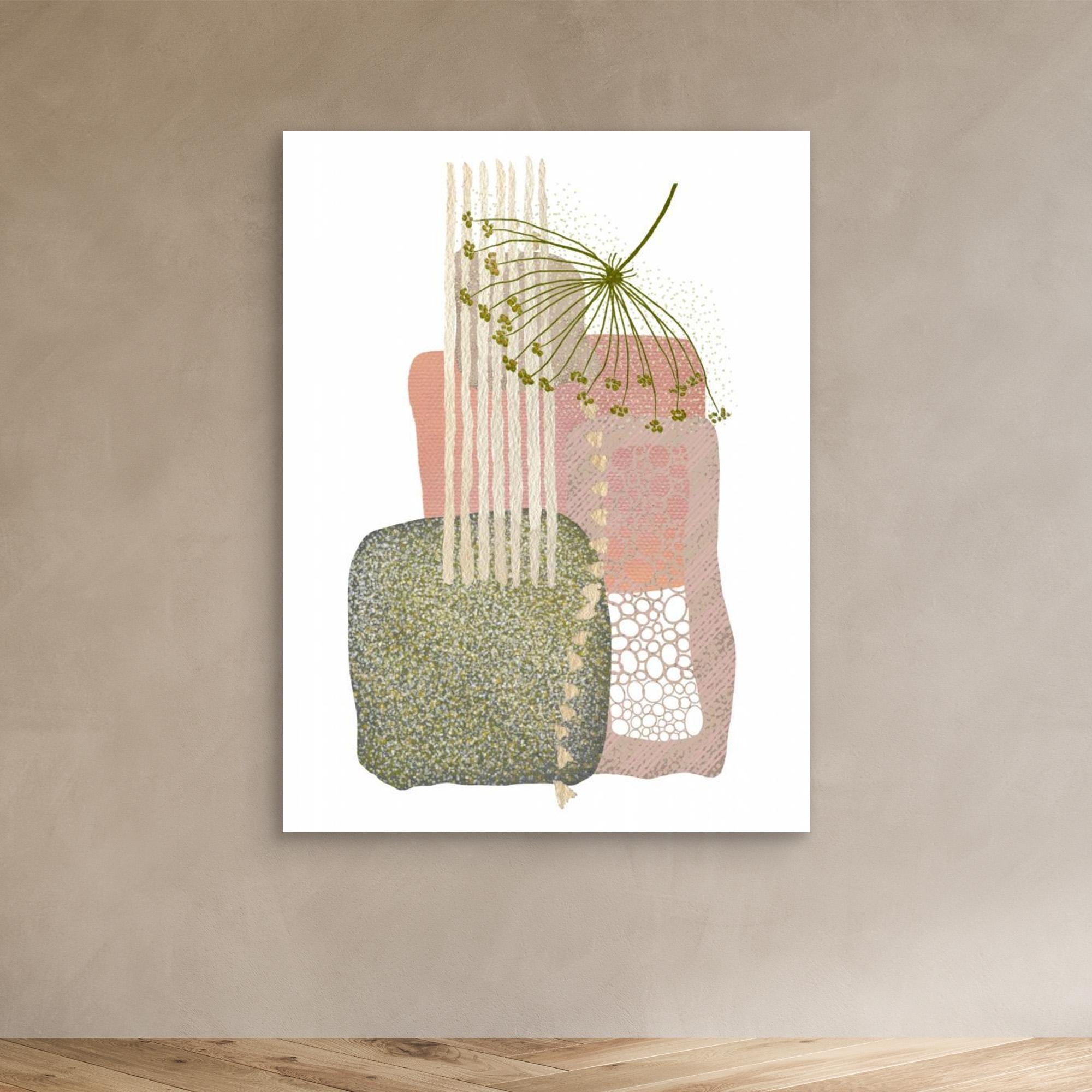 Delicate Pink and Green-3