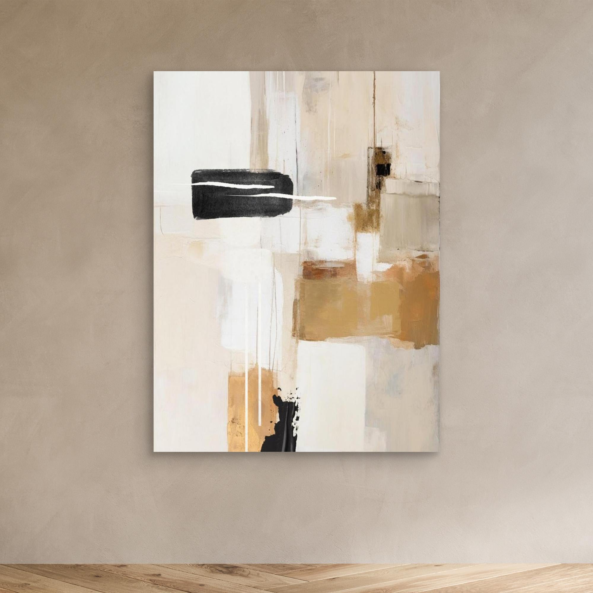 Abstract In Beige 1