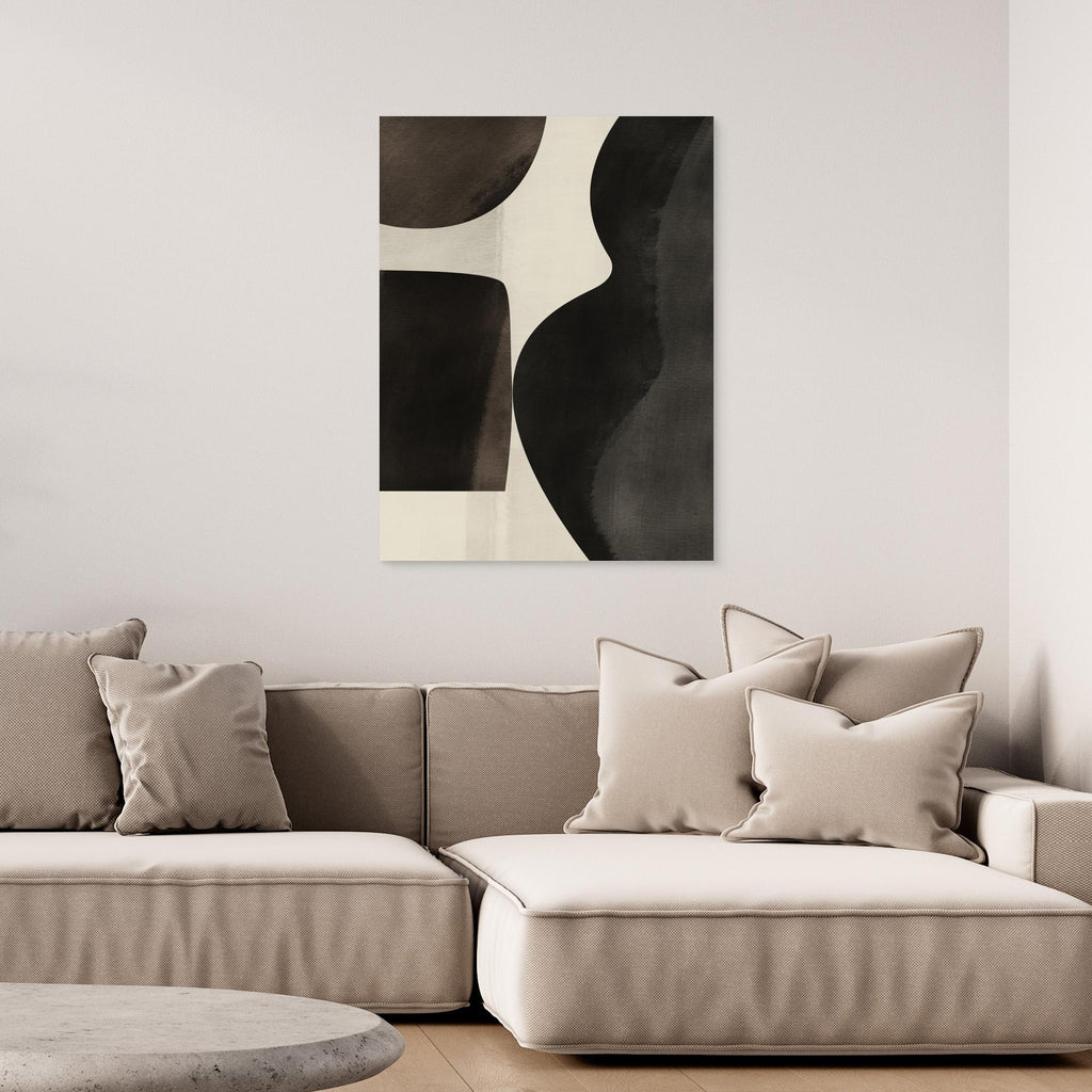 Black Abstract Collage 