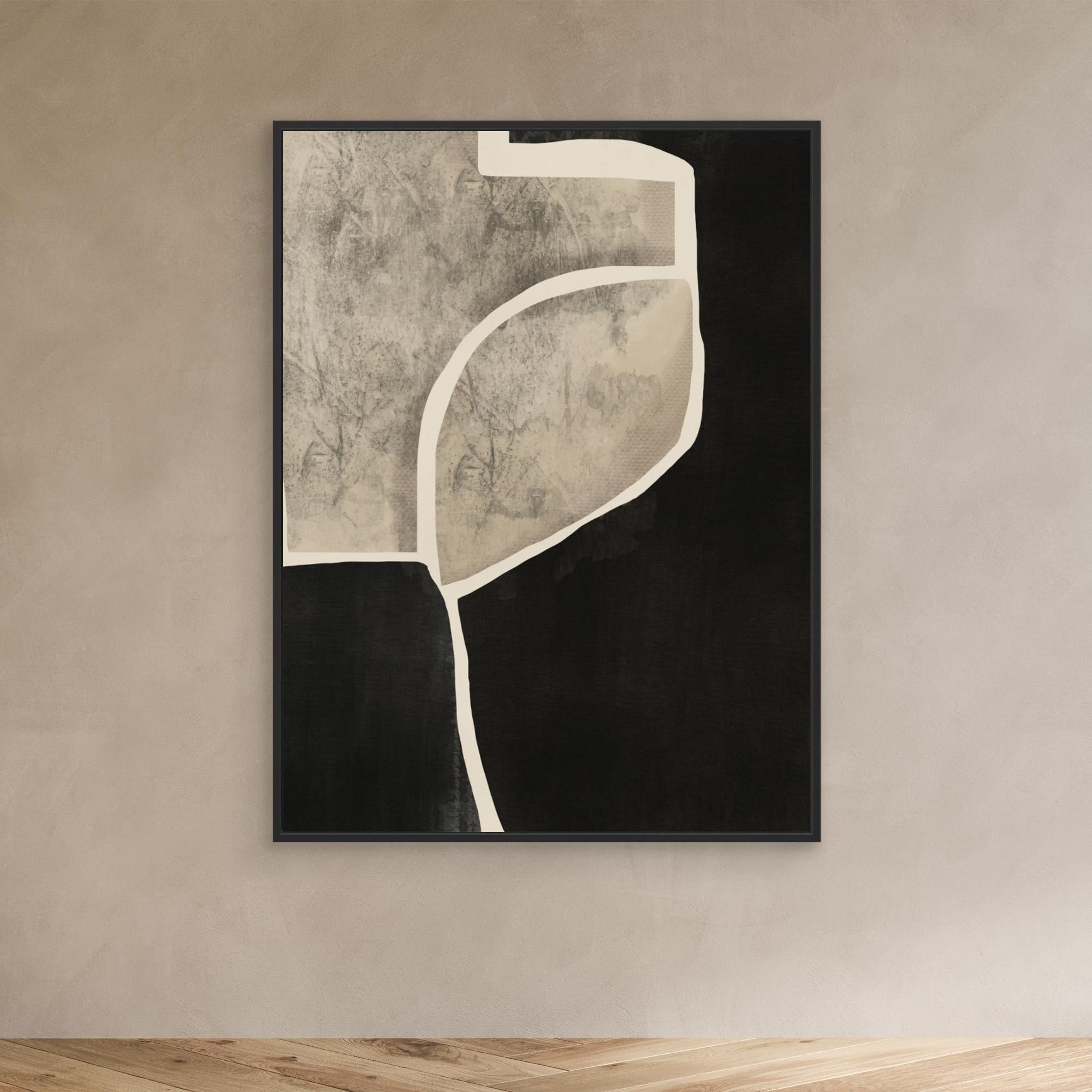 Black Abstract Mosaic