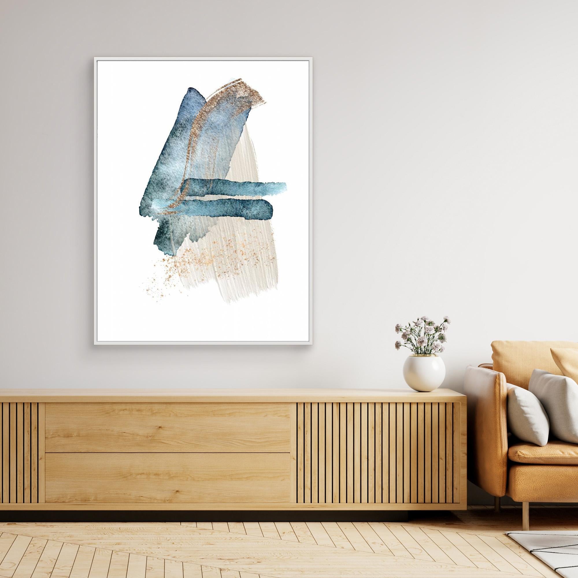 Atlantic Blue Abstract