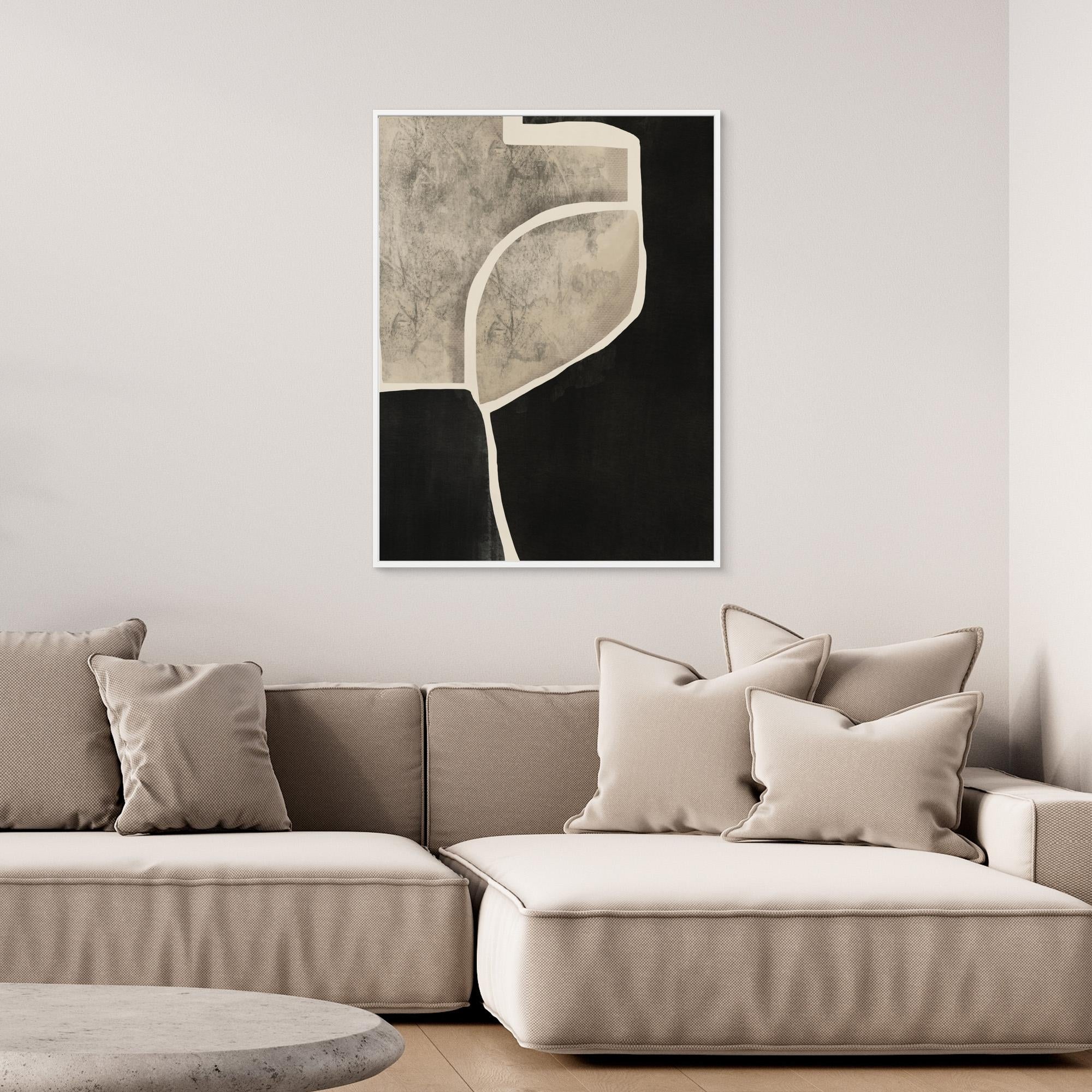 Black Abstract Mosaic